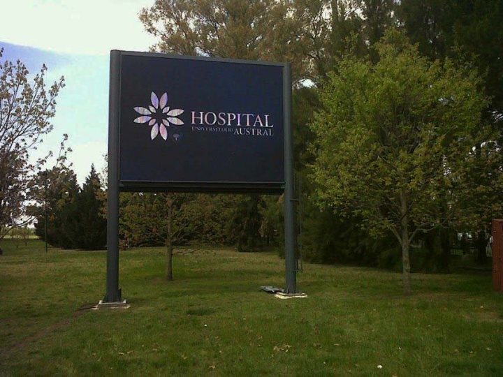 Pantalla Hospital Austral 