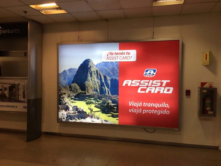 Campaña Assistcard Aeropuerto de Ezeiza 2016