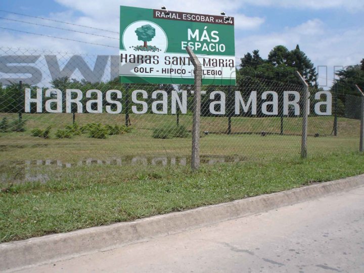 Carteleria para Haras Santa Maria Escobar 